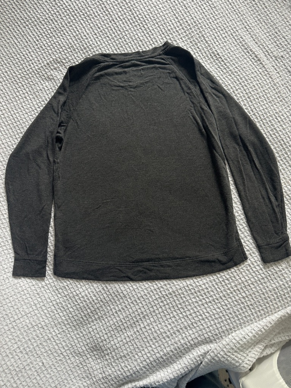 Lou & Grey Lounge Set Medium Charcoal Soft Knit Top Joggers Cozy Matching Set - Picture 4 of 10